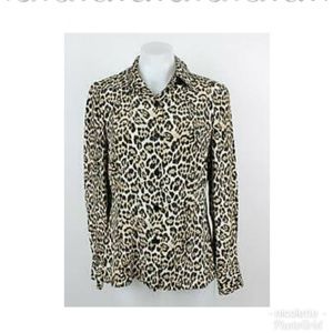 Nina McLemore silk blouse